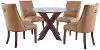 Auden Espresso Caramel 5-Piece Dining Set