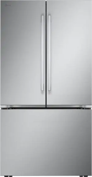 LG 24 Cu Ft French Door Refrigerator - Counter Depth Stainless