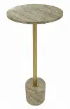 Metal Marble Plant Stand