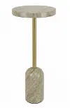 Metal Marble Plant Stand