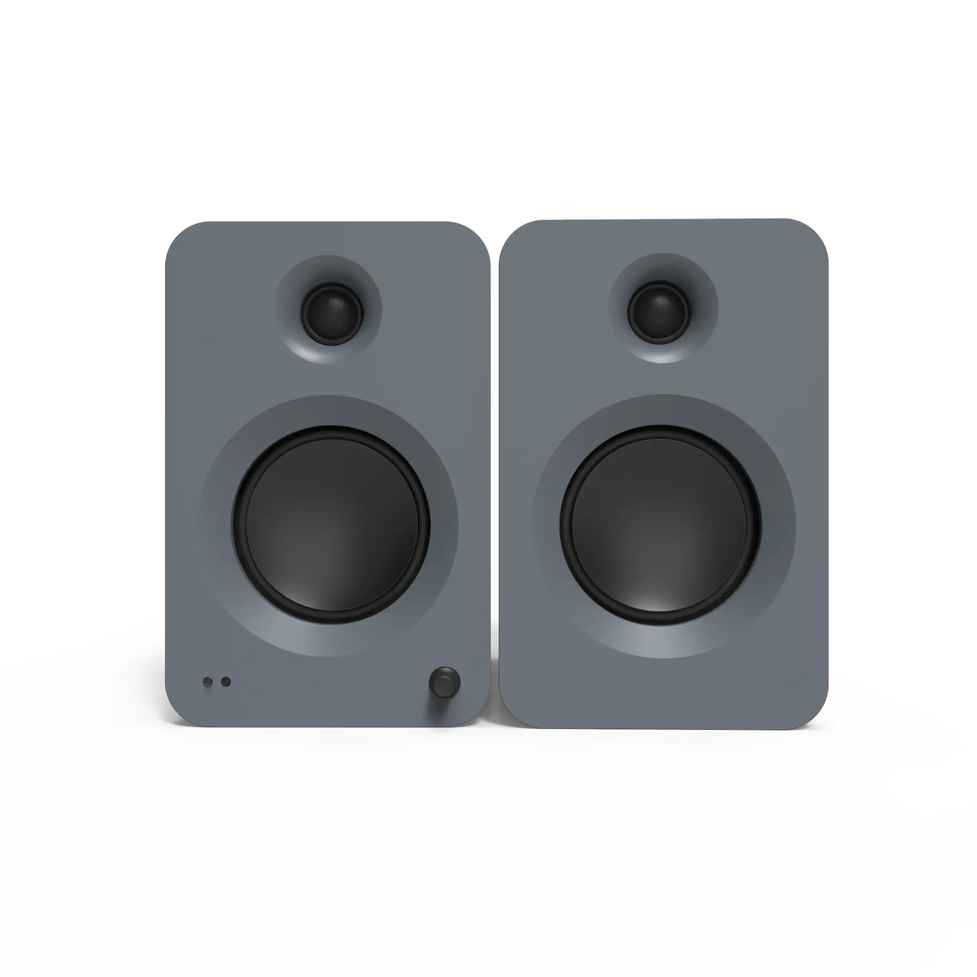 Kanto REN Bookshelf Speakers with Bluetooth - Matte Gray, Set of 2-1