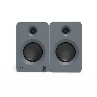 Kanto REN Bookshelf Speakers with Bluetooth - Matte Gray, Set of 2