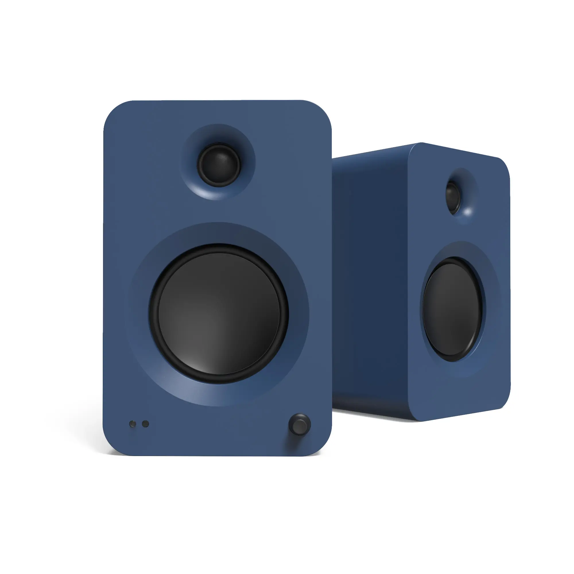 Kanto REN Bookshelf Speakers with Bluetooth - Matte Blue, Set of 2-2