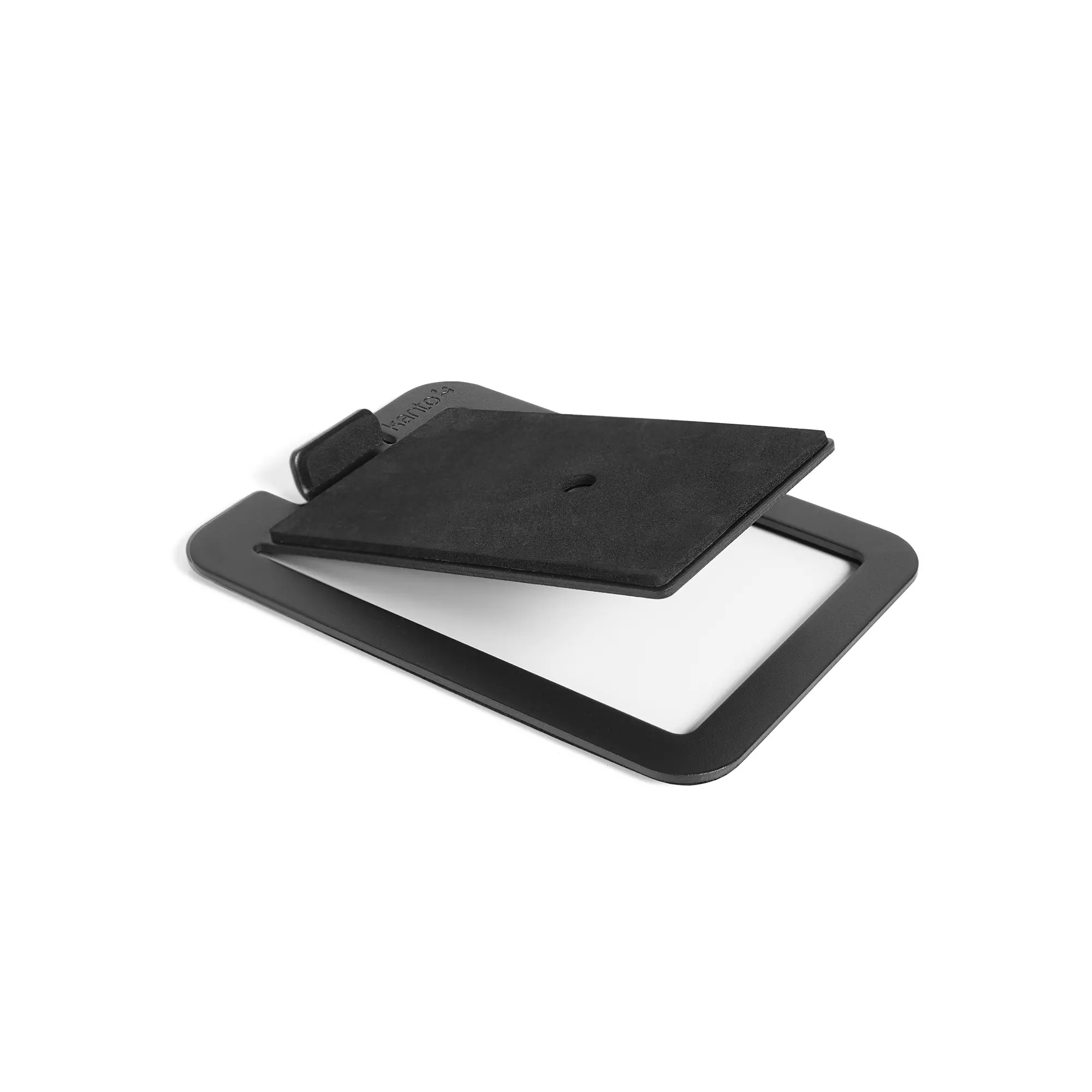 Kanto Angled Desktop Speaker Stands for Midsize Speakers - Black, Set of 2-3