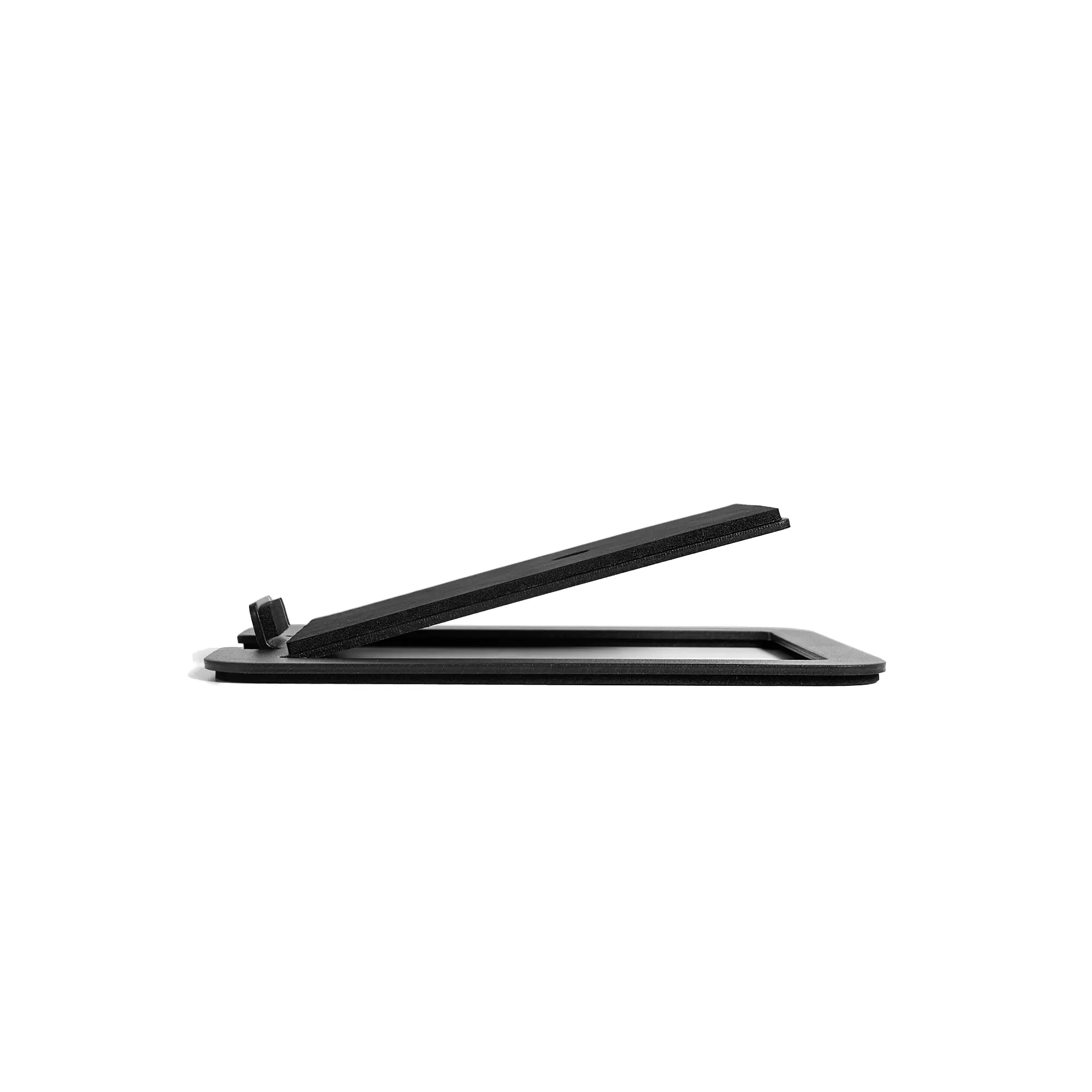 Kanto Angled Desktop Speaker Stands for Midsize Speakers - Black, Set of 2-4