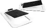 Kanto Angled Desktop Speaker Stands for Midsize Speakers - White, Set of 2