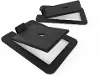 Kanto Angled Desktop Speaker Stands for Large Speakers - Black, Set of 2