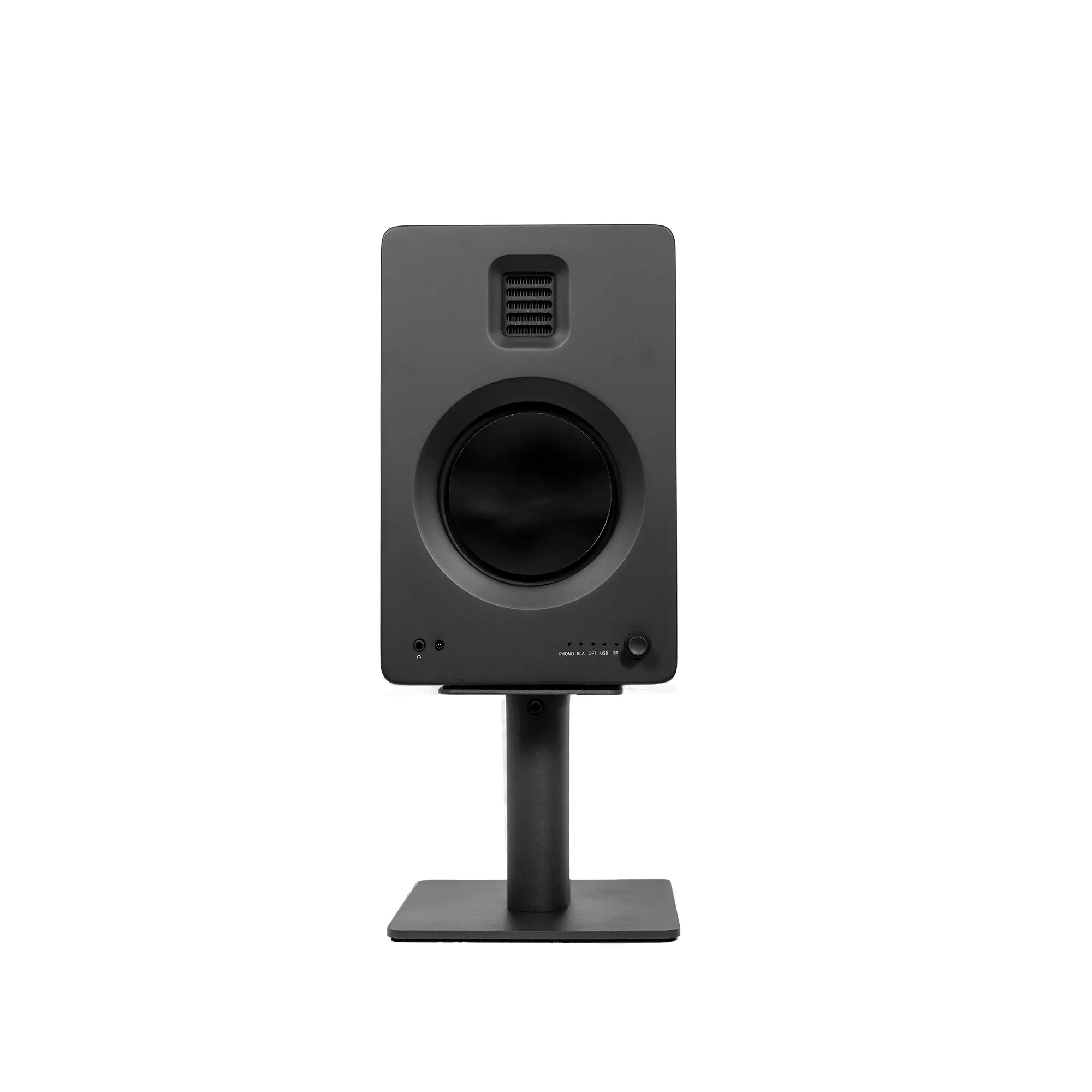 Kanto 6  Universal Desktop Speaker Stands with Cable Management - Black, Set of 2-5