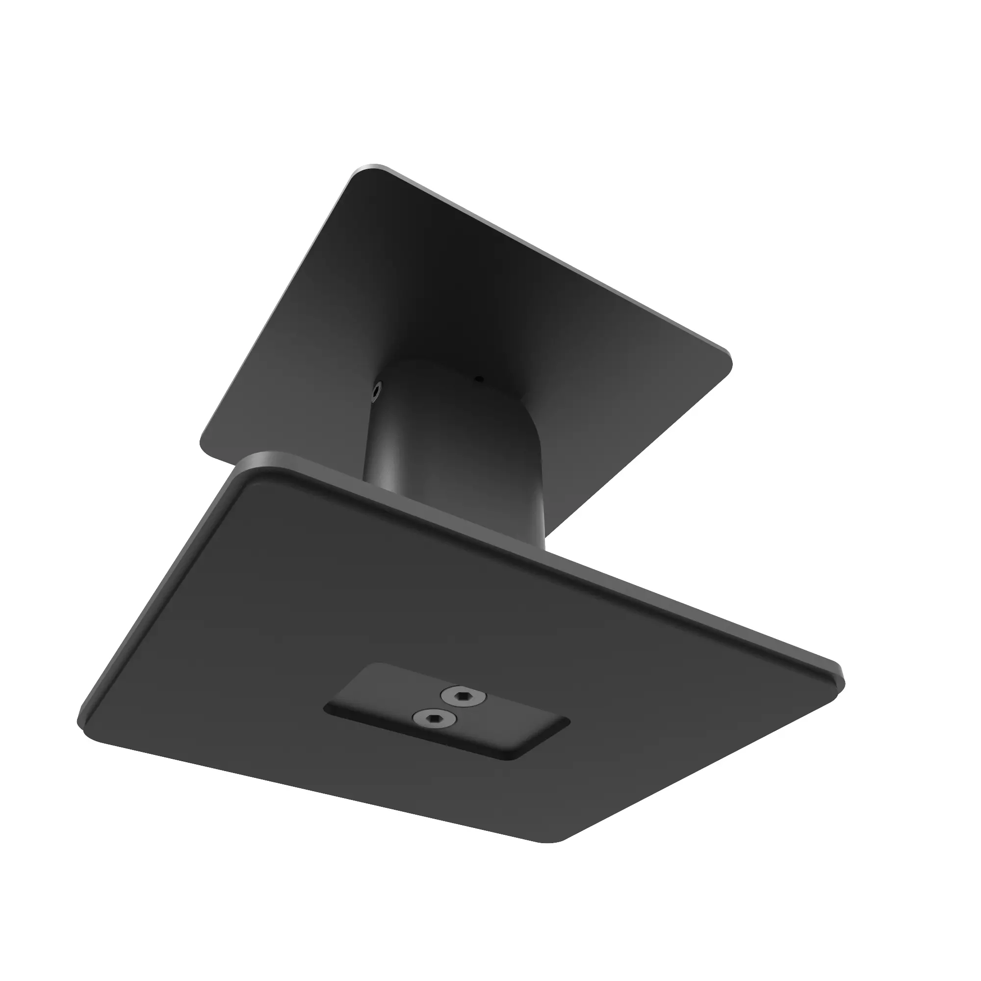 Kanto 6  Universal Desktop Speaker Stands with Cable Management - Black, Set of 2-8