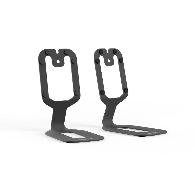 Kanto SU2 Rear-Mounted Desktop Speaker Stands - Black, Set of 2