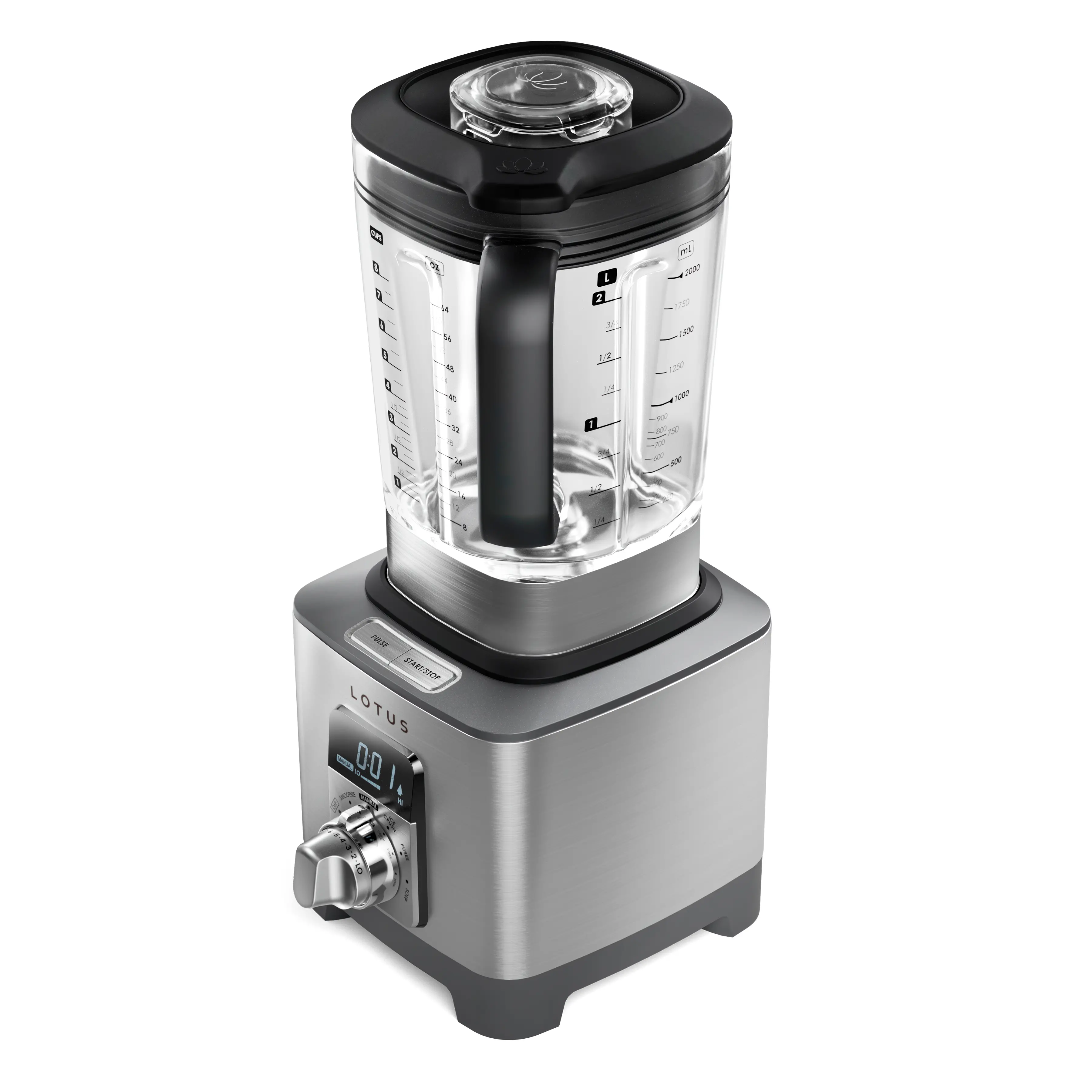 LTSBL500 Lotus Professional Series Blender - Stainless Steel-2