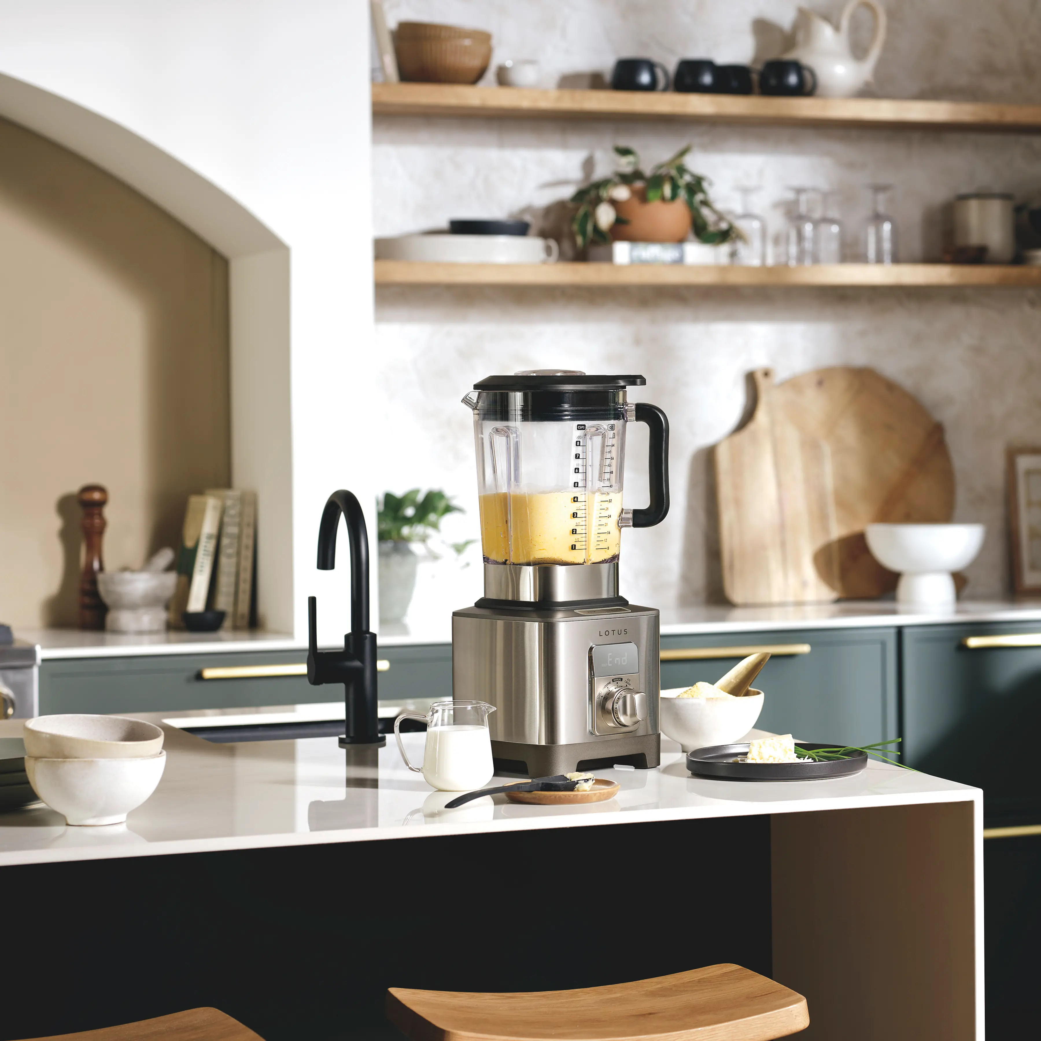 LTSBL500 Lotus Professional Series Blender - Stainless Steel-6