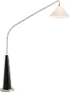 Flann Black Floor Lamp
