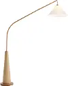 Flann Brown Floor Lamp