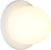 Raquel Round White Wall Sconce