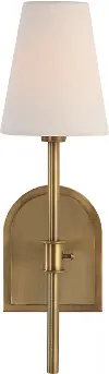 Montreux Antique Brushed Brass Wall Sconce