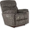 10X766/B153853 Morrison Silver Power Rocker Recliner with Headrest and Lumbar