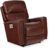 10X757/LB211276 Apollo Chestnut Brown Leather Power Rocker Recliner