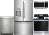 FRG-287-4PC-S/S-GASPKG Frigidaire 4 Piece Gas Appliance Package - Stainless Steel
