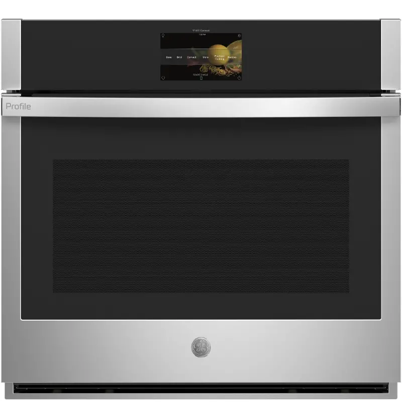 GE Profile 5 Cu Ft Single Wall Oven with In-Oven Camera - Stainless Steel