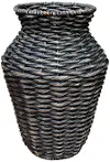 Larisa Antique Brown Hyacinth Vase