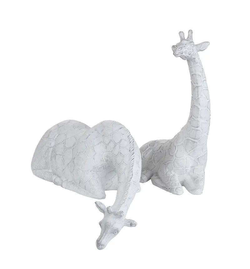 Assorted White Giraffe Shelf Sitter