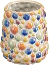 Baltimore Small Ceramic Multicolor Vase
