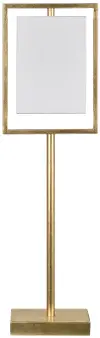 Huxley Buffet Lamp with Gold Leaf