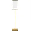 Huxley Floor Lamp with Gold Leaf