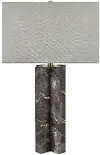 Royce Gray Marble Table Lamp