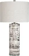 Finley Ceramic and Crystal Table Lamp