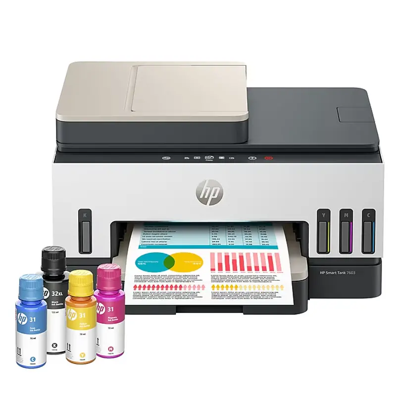 HP Smart Tank 7603 Wireless All-in-One Supertank Printer