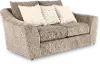 Wilson Warm Taupe Suede Loveseat