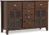 Bloor Pecan Brown Sideboard Buffet