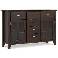 Bloor Dark Amber Brown Sideboard Buffet