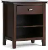 Bloor Brown Bedside Table