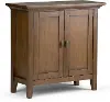 Cleveland Brown Storage Cabinet