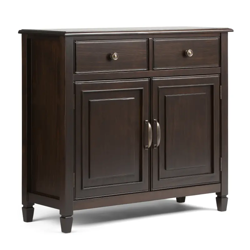 Danforth Amber Brown Entryway Storage Cabinet