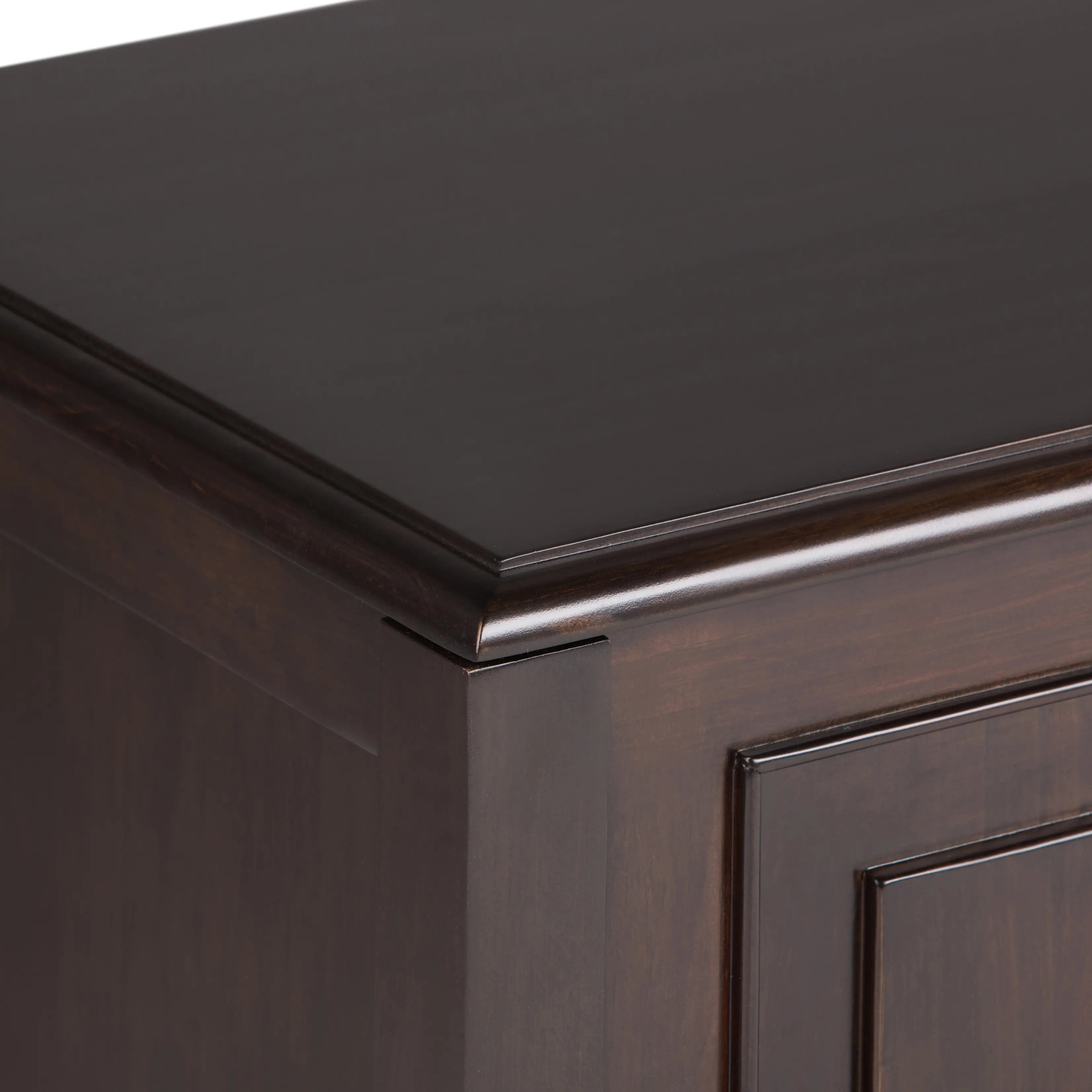 Danforth Amber Brown Storage Bench Trunk-7