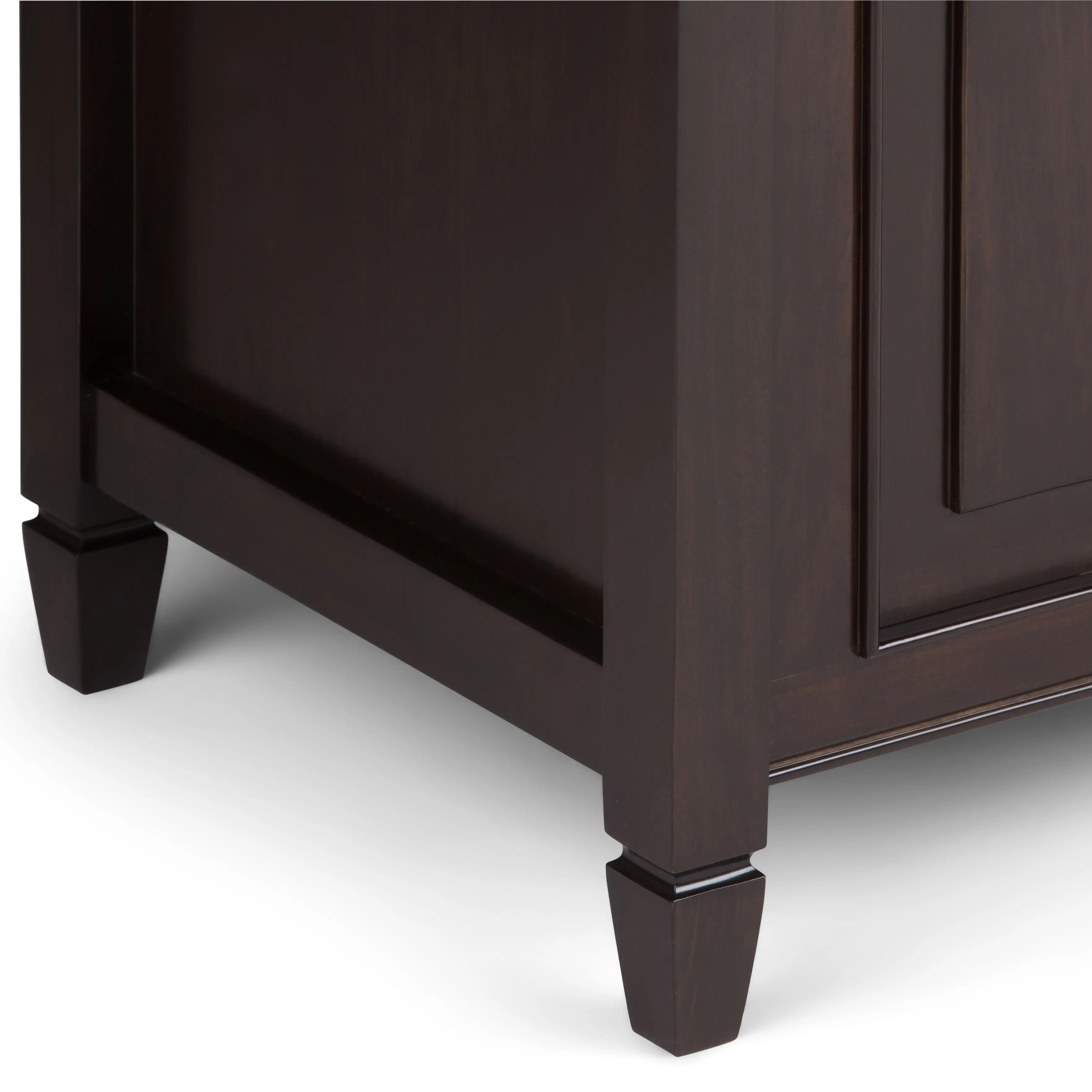 Danforth Amber Brown Storage Bench Trunk-8
