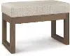 Kingston Light Small Bench