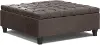 Lovell Brown Storage Coffee Table