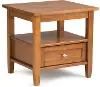 Shaker Studio Brown End Table