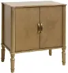 2 Door Light Brown Wood Bachelor Cabinet