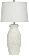 Novac Cream Ceramic Table Lamp