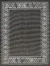 ECO1000 9X12 Giovanna Gray 8 x 10 Indoor-Outdoor Area Rug