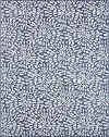 ECO1905 8X10 Edith 8 x 10 Navy Blue Indoor-Outdoor Area Rug
