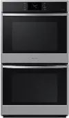 NV51CG600DSR Samsung 10.2 Cu Ft Double Wall Oven with Steam Cook - Stainless Steel