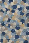 KN9BU5X8 Kenner 5 x 8 Blue Area Rug