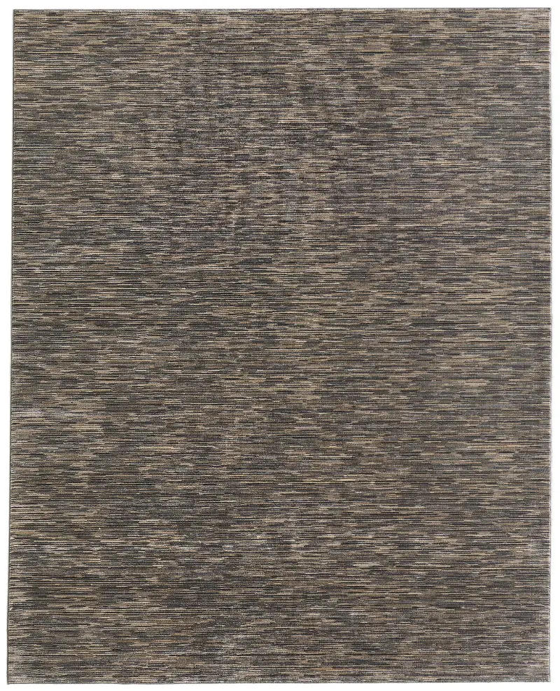 Priestley 9 x 12 Calico Brown Area Rug